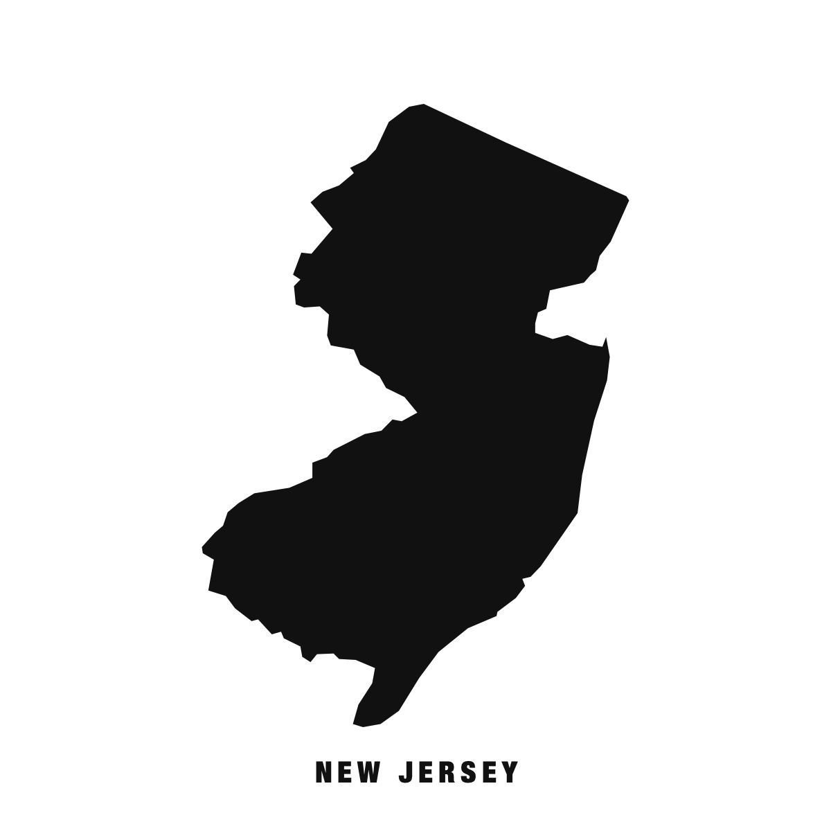 New Jersey silhouette