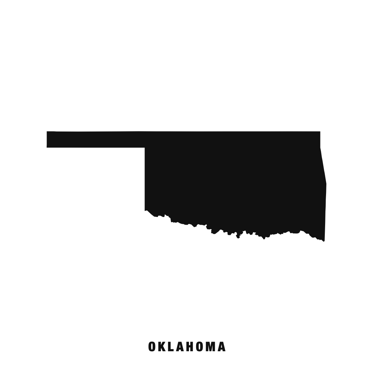 Oklahoma silhouette