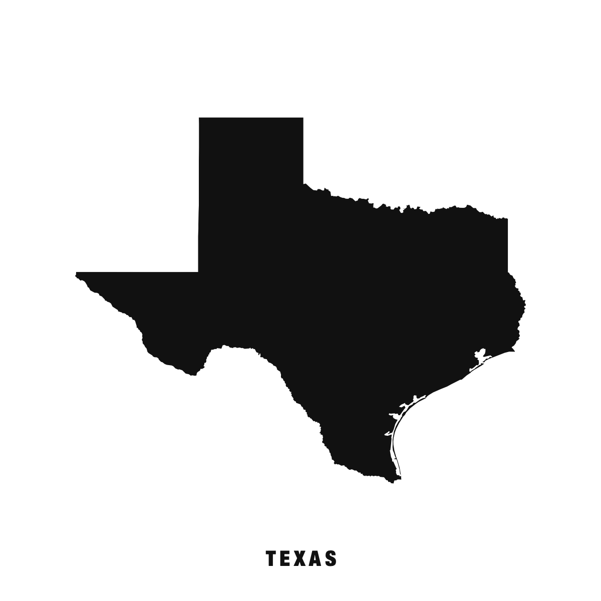 Texas silhouette