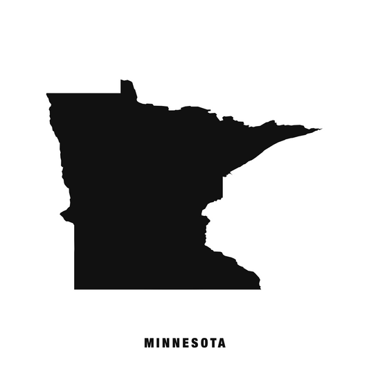 Minnesota silhouette