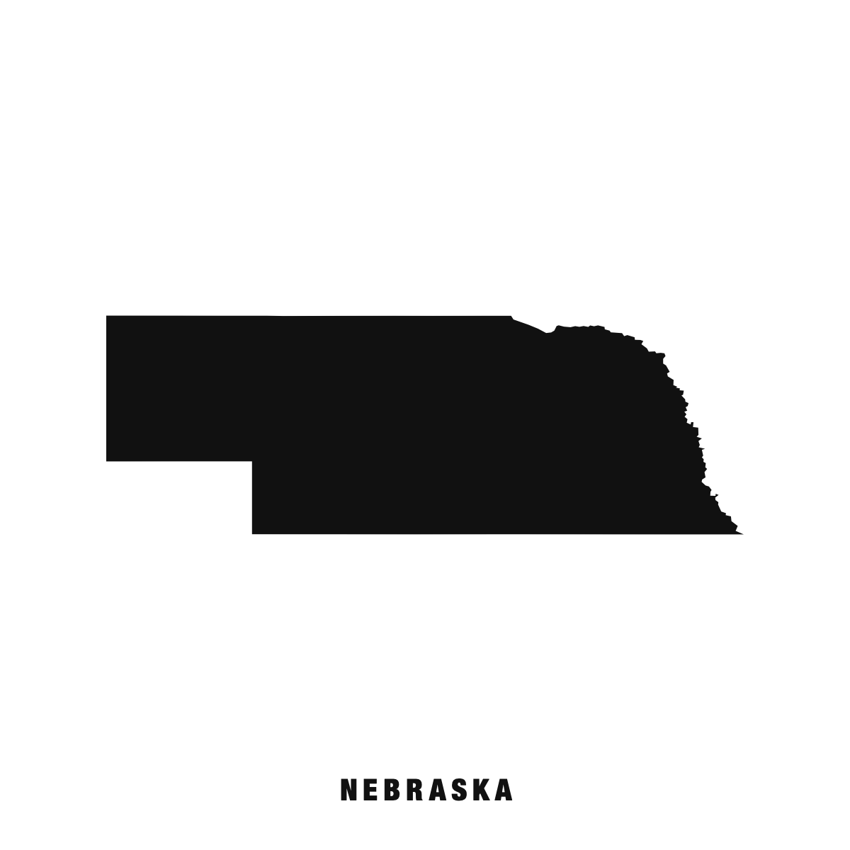 Nebraska silhouette