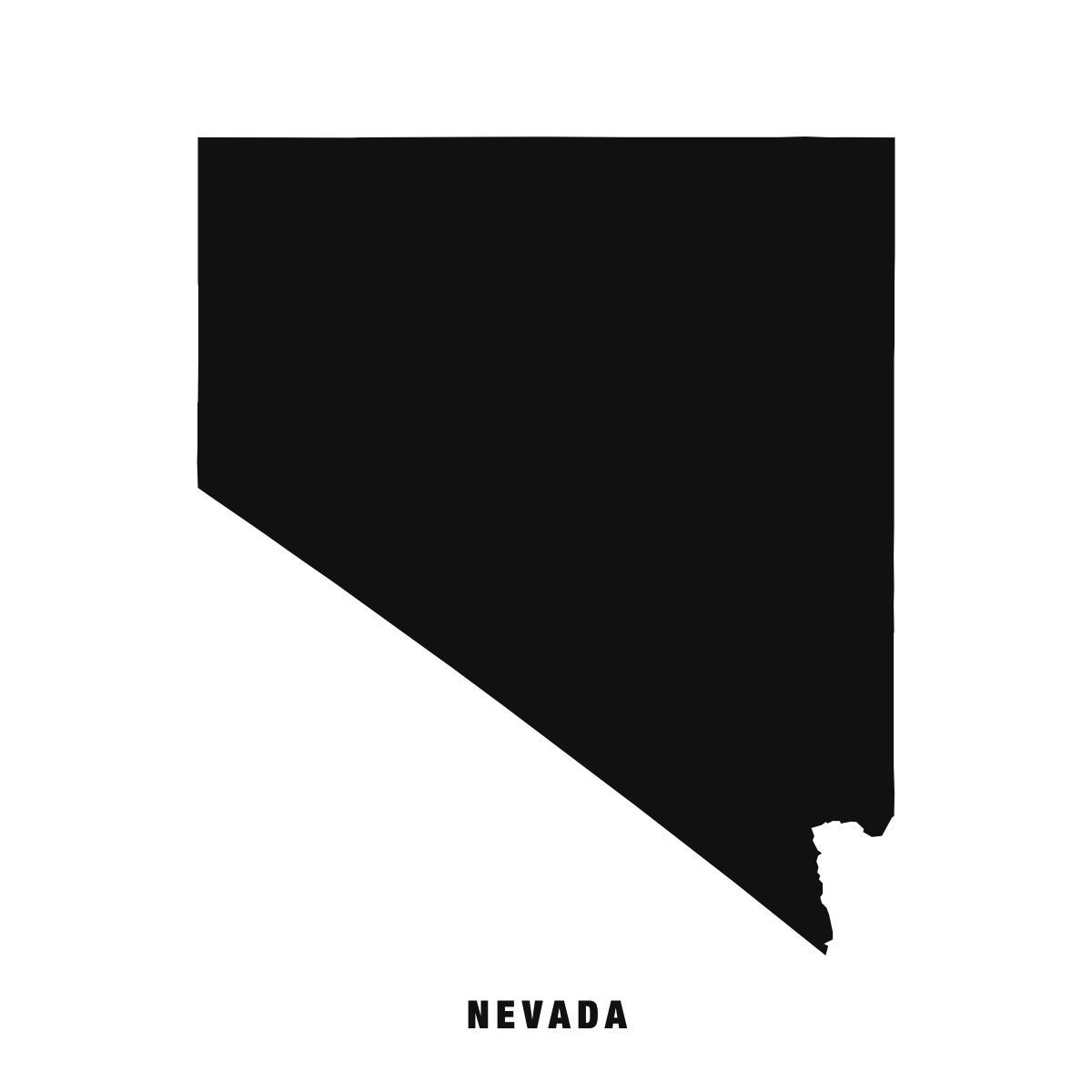 Nevada silhouette
