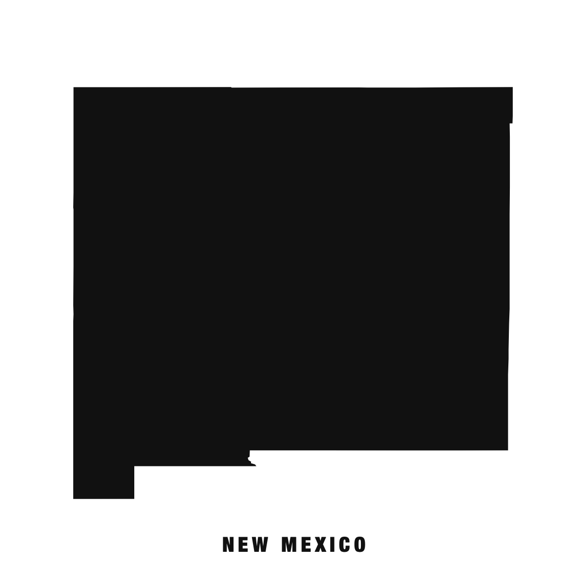 New Mexico silhouette
