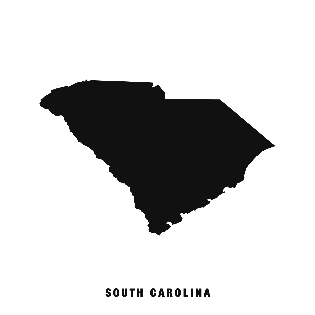 South Carolina silhouette
