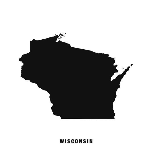 Wisconsin silhouette
