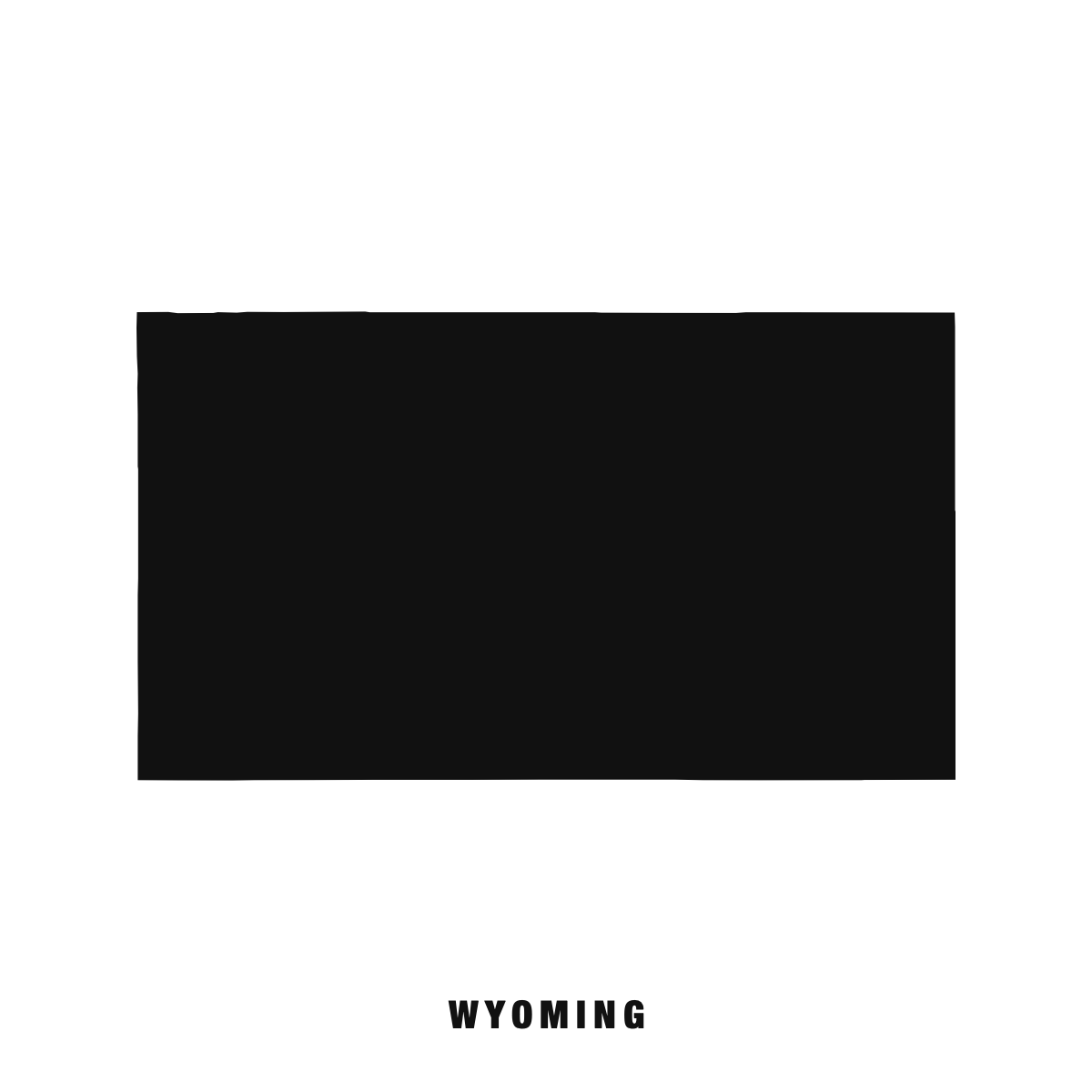Wyoming silhouette